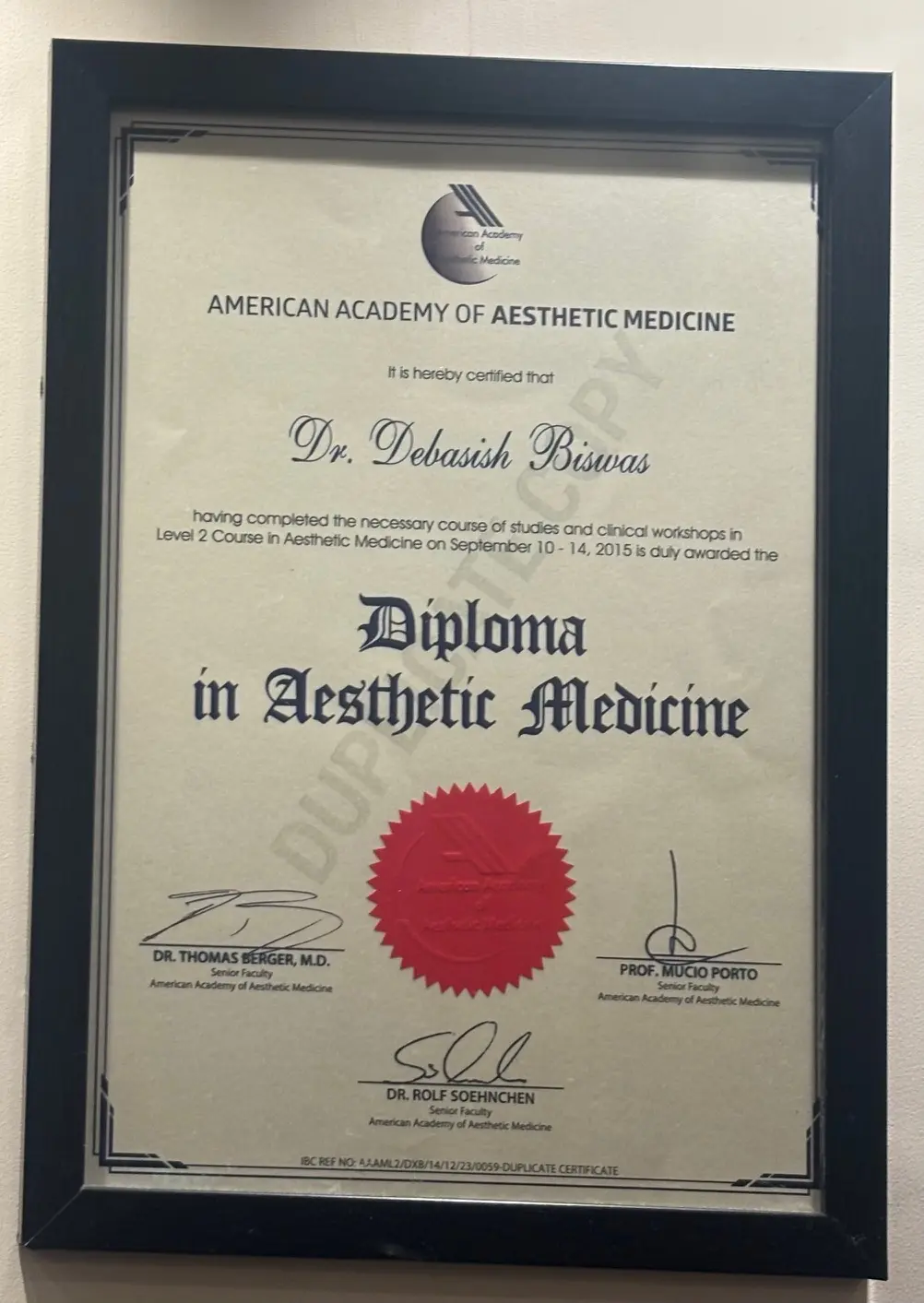 Award photo