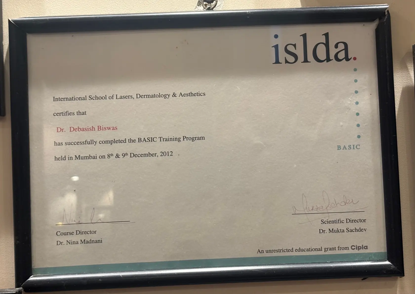 Award photo
