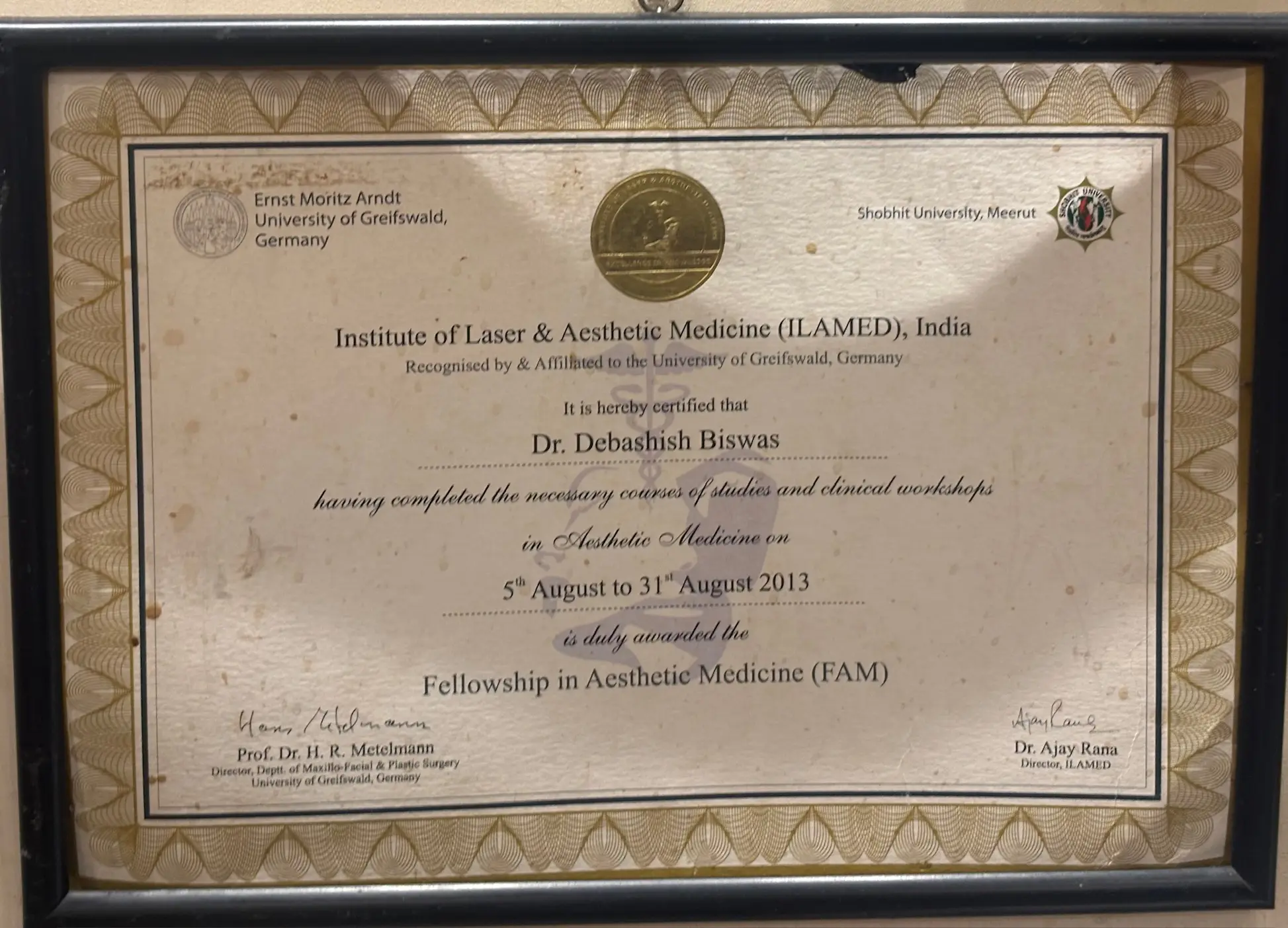 Award photo